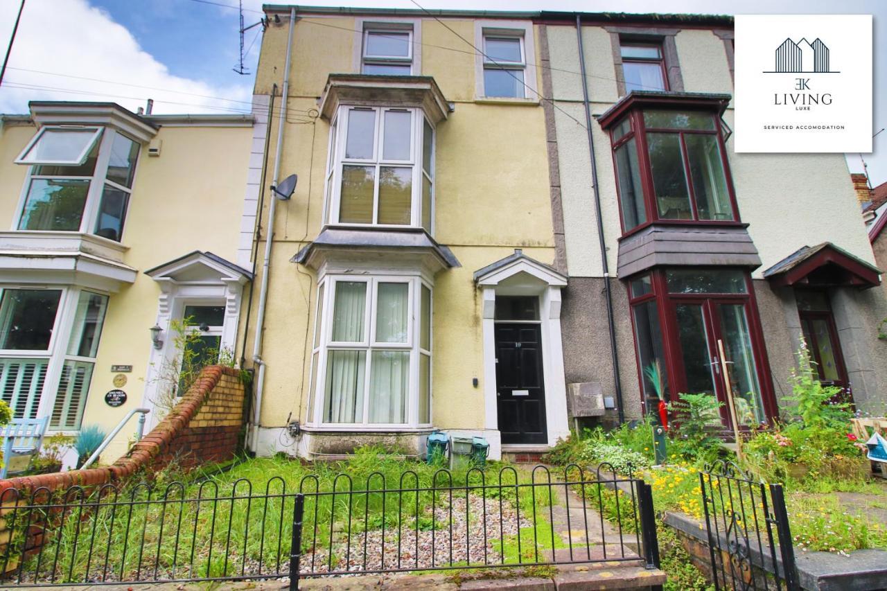Cosy Apartment In The Heart Of Uplands - Swansea - Prime Location - By Ekliving Luxe Kültér fotó